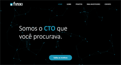 Desktop Screenshot of finxi.com.br
